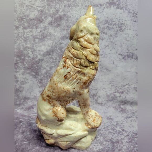 Chocolate Calcite Wolf - Picture 3 of 16